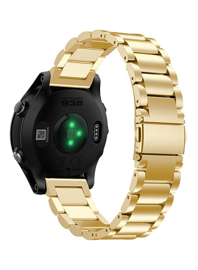 ISank Replacement Smart Watch Band For Garmin Forerunner 935 Gold - Image 3