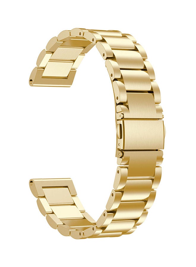 ISank Replacement Smart Watch Band For Garmin Forerunner 935 Gold - Image 1