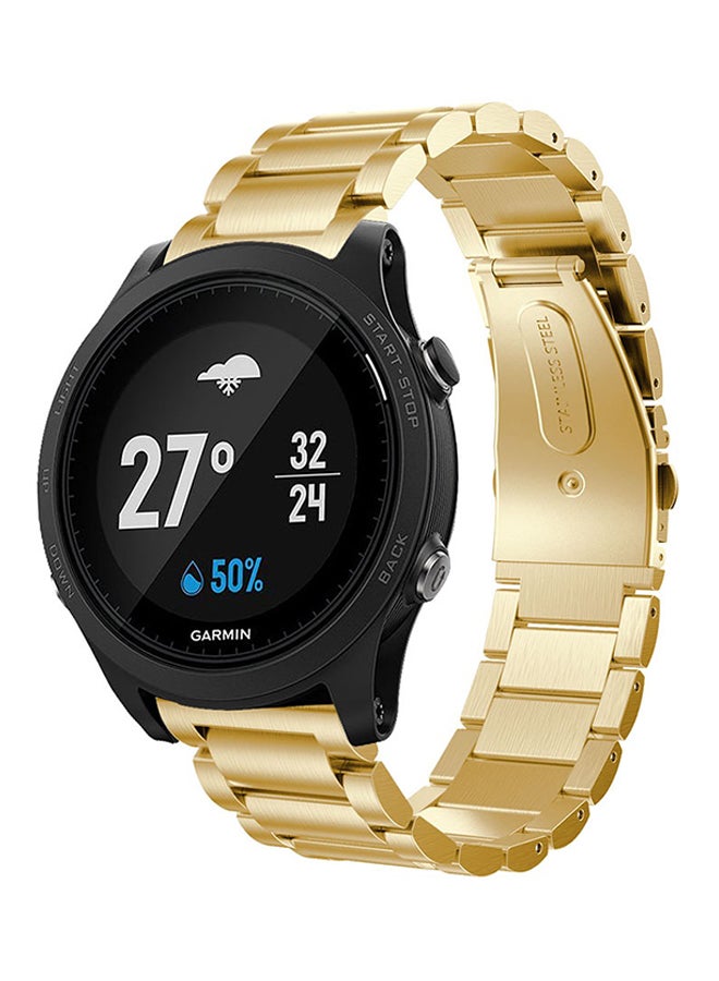 ISank Replacement Smart Watch Band For Garmin Forerunner 935 Gold - Image 4