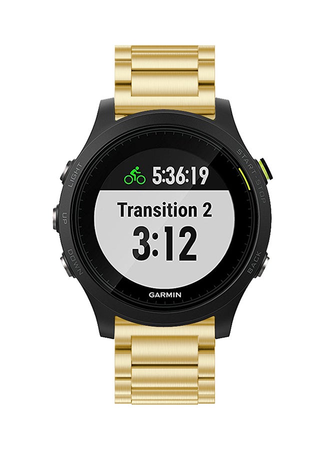 ISank Replacement Smart Watch Band For Garmin Forerunner 935 Gold - Image 5