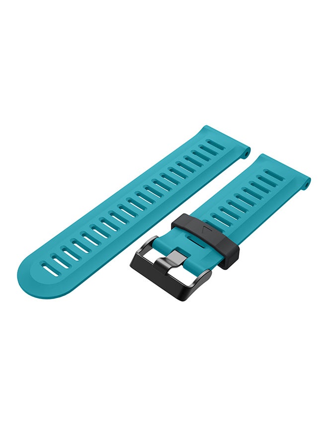 ISank Replacement Sport Smart Watch Band For Garmin Fenix 5X Light Blue - Image 2
