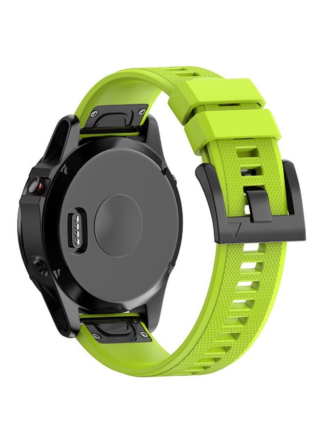 ISank Replacement Smart Watch Band For Garmin Fenix 5X/3/3HR GPS Green  - Image 2