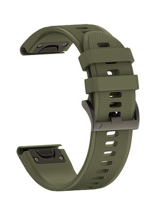 Replacement Smart Watch Band For Garmin Fenix 5X/3/3HR GPS Army Green - v1529323523/N15308887A_1