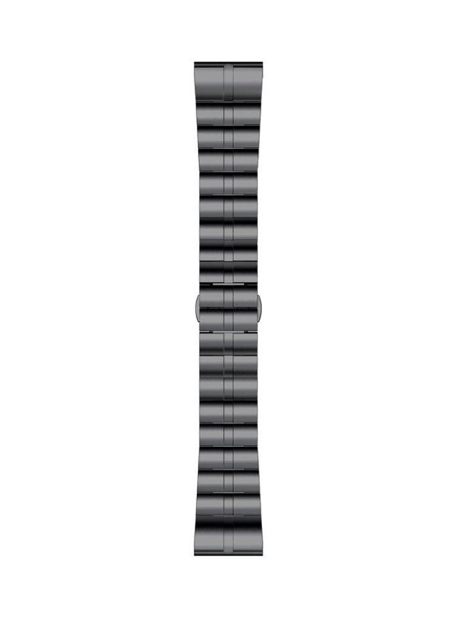 ISank Quick Release Smart Watch Band For Garmin Fenix 5X Black  - Image 1