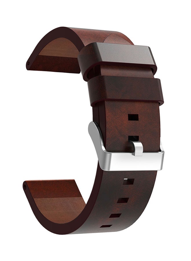 ISank Replacement Smart Watch Band For Garmin Fenix 5s Brown - Image 1