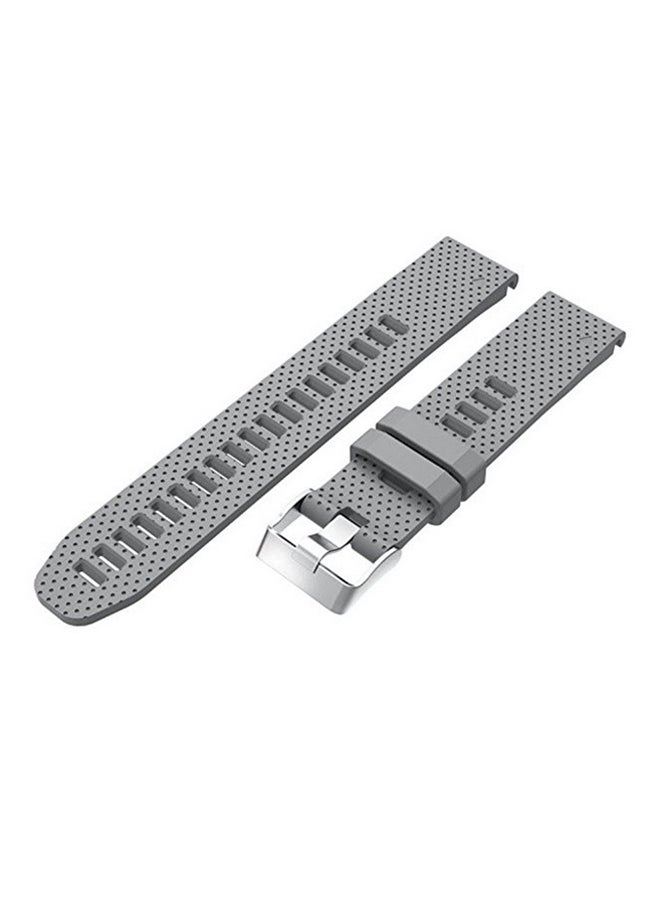 ISank Replacement Smart Watch Band For Garmin Fenix 5S GPS Grey - Image 2