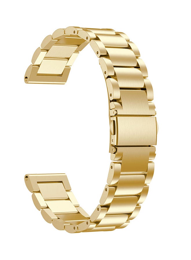 آيسانك سوار ساعة ذكية بديل لساعات جارمين فينيكس 5 GPS ذهبي - Image 1