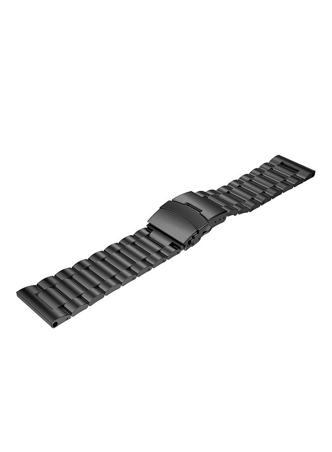 Replacement Smart Watch Band For Garmin Fenix 5x Black