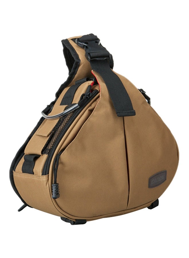 Tscope Crossbody Camera Bag With Rain Cover For Canon/Nikon/Sony K1 Khaki - Image 3