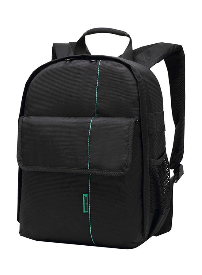 Camera Backpack For GoPro/SJCAM/Nikon/Canon/Xiaomi/Xiaoyi YI/Apple iPad/Samsung/Huawei Black/Green - Image 1
