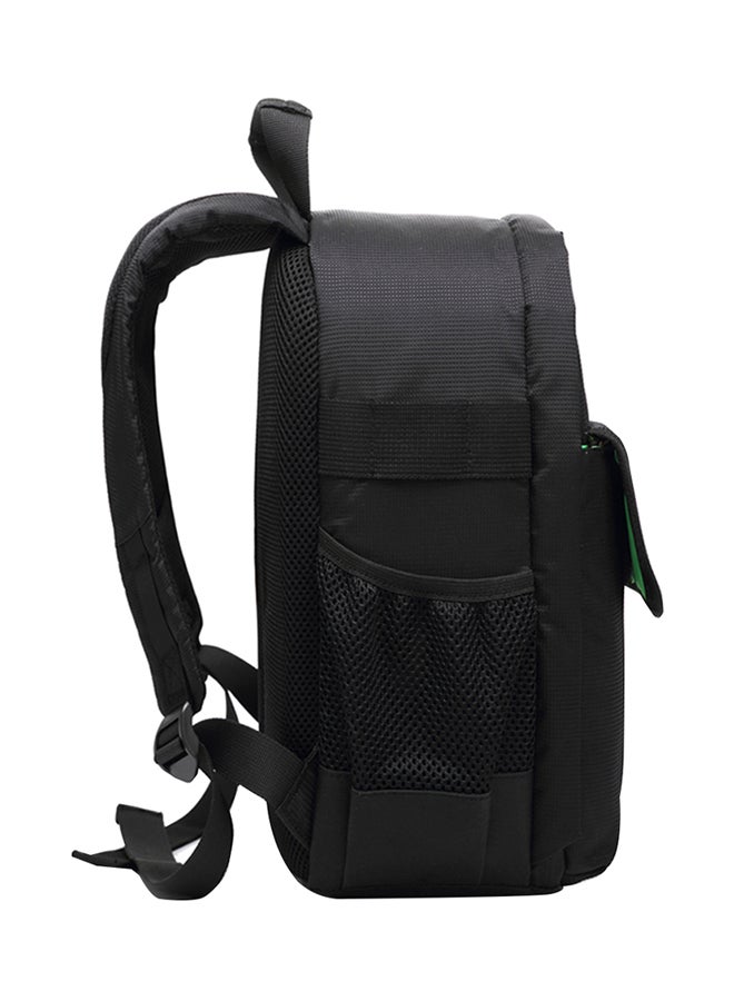 Camera Backpack For GoPro/SJCAM/Nikon/Canon/Xiaomi/Xiaoyi YI/Apple iPad/Samsung/Huawei Black/Green - Image 4