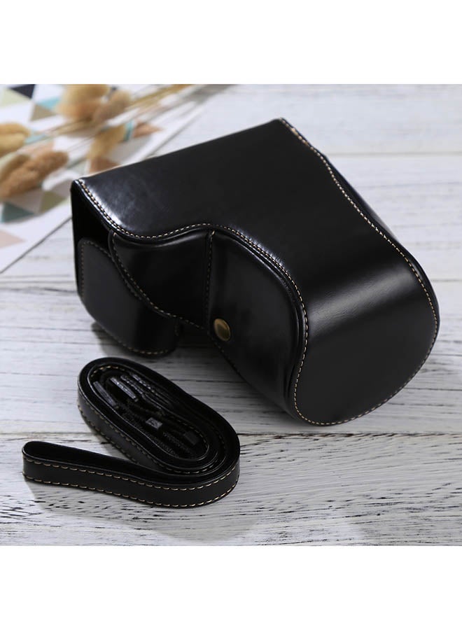 Generic Camera Case With Strap For Sony ILCE-6500/A6500 Black  - Image 2