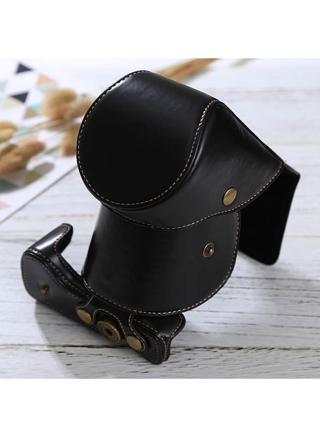Generic Camera Case With Strap For Sony ILCE-6500/A6500 Black  - Image 5