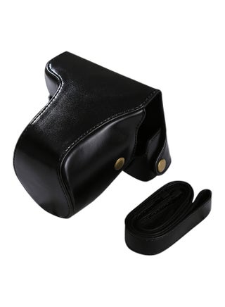 Camera Case With Strap For Panasonic Lumix DMC-GF6 Black - v1529407379/N15209820A_1