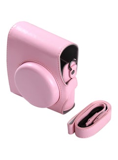 Camera Case With Strap For Fujifilm Instax Mini 90/25/7/8/9 Pink