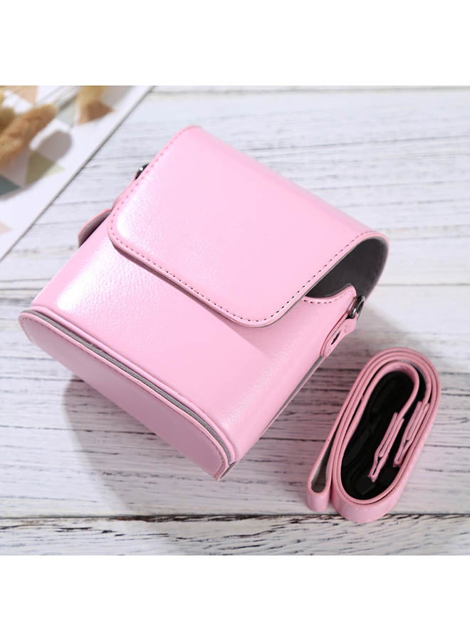 Generic Camera Case With Strap For Fujifilm Instax Mini 90/25/7/8/9 Pink  - Image 2