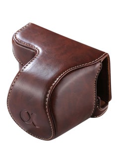 Generic Full Body Camera Case With Strap For Sony A5100/A5000/NEX-3N (16-50mm/40.5mm Lens) Coffee  - Image 1