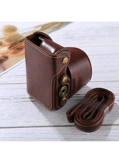 Generic Full Body Camera Case With Strap For Sony A5100/A5000/NEX-3N (16-50mm/40.5mm Lens) Coffee  - Image 4