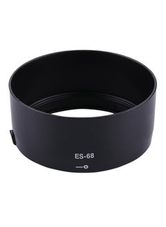 Generic Camera Lens Hood Shade For Canon EOS EF 50mm f/1.8 STM Black  - Image 3