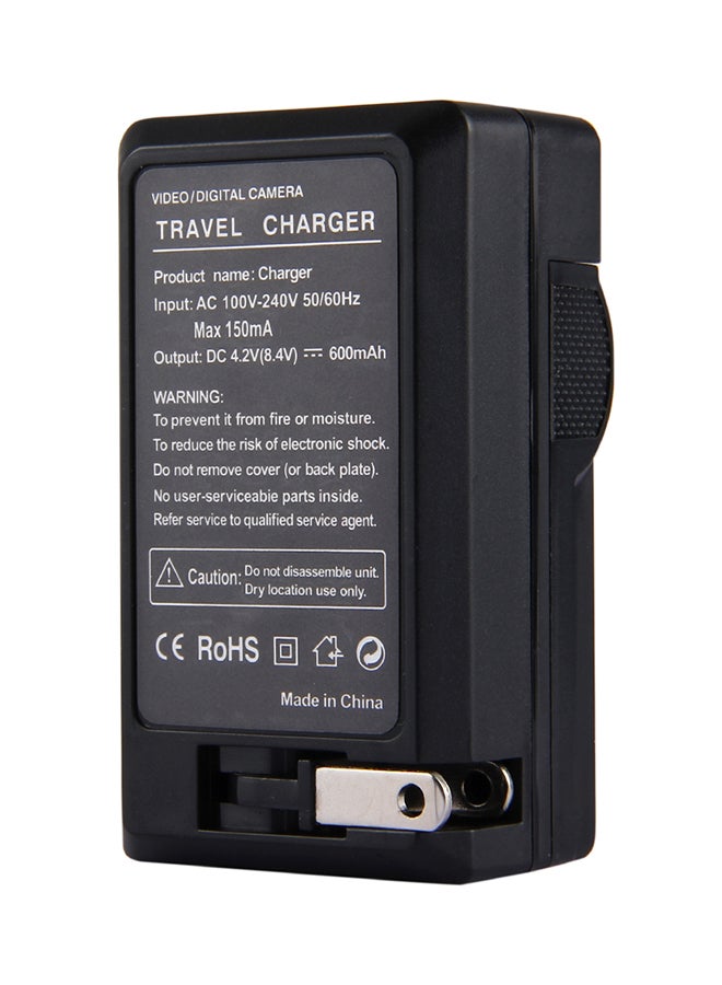 Generic - US Plug Battery Charger For Sony NP-FH50 / NP-FH70 / NP-FH100 / NP-FP50 / NP-FP70 / NP-FP90 / NP-FV50 / NP-FV70 / NP-FV90 Black - Image 1