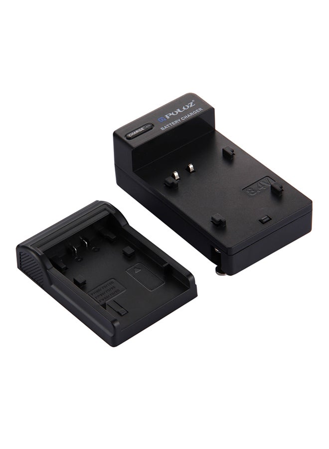 Generic - US Plug Battery Charger For Sony NP-FH50 / NP-FH70 / NP-FH100 / NP-FP50 / NP-FP70 / NP-FP90 / NP-FV50 / NP-FV70 / NP-FV90 Black - Image 1