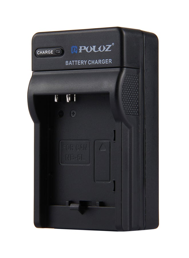 Generic - US Plug Battery Charger For Canon NB-5L Black - Image 1