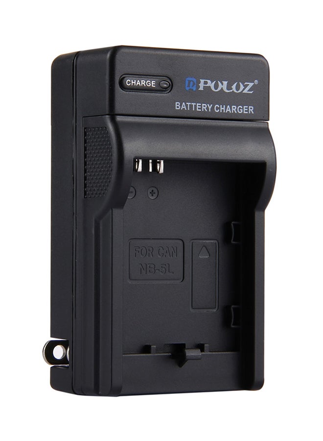 Generic - US Plug Battery Charger For Canon NB-5L Black - Image 1