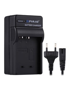 EU Plug Battery Charger With Cable For Sony NP-BG1 Battery Black