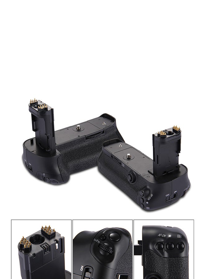 Generic - Vertical Camera Battery Grip For Canon EOS 5D Mark IV Digital SLR Black - Image 1
