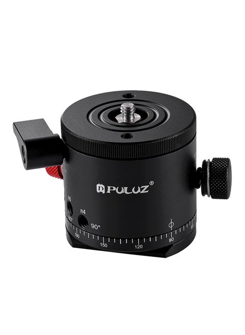 Panoramic Indexing Rotator Ball Head For Camera Tripod Head Black