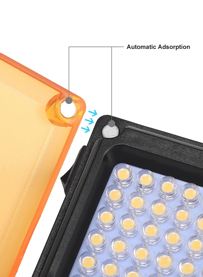 Generic Professional Studio Light With Filter Plates For Canon/Nikon White/Orange  - Image 3