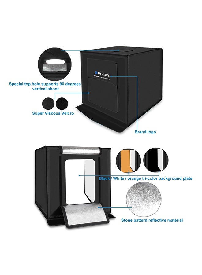 Foldable Studio Shooting Tent Box Kit - US Plug Black  - Image 3