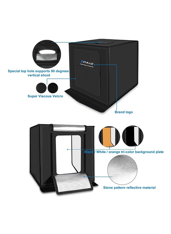 Foldable Studio Shooting Tent Box Kit - EU Plug Black  - Image 3