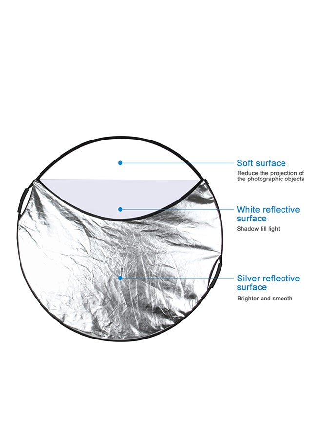 Generic 5-In-1 Folding Studio Reflector Board 110centimeter Multicolour  - Image 2