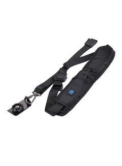 Quick Release Single Shoulder Camera Neck Strap With Hook For SLR/DSLR Black