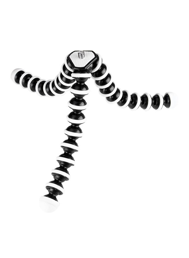 Flexible Grip Digital Camera Tripod Black/White - Image 1