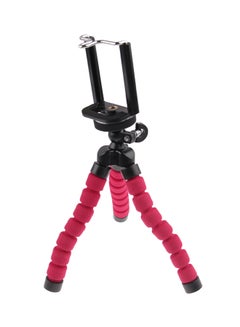 Generic Flexible Octopus Bubble Tripod For Mobile Phone/Digital Camera Pink/Black  - Image 1