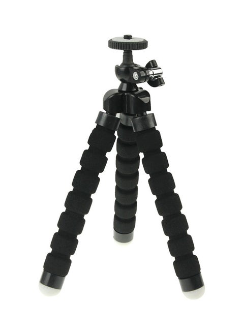 Flexible Octopus Bubble Tripod For Mobile Phone/Digital Camera Black