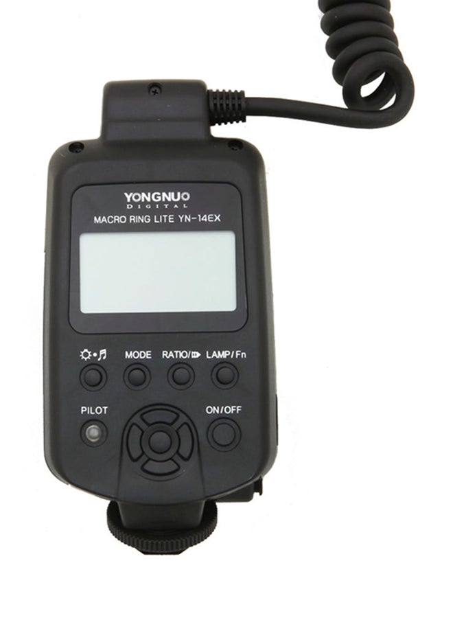 Macro Ring Speedlite Flash For Canon EOS DLSR 5D Mark Black  - Image 3