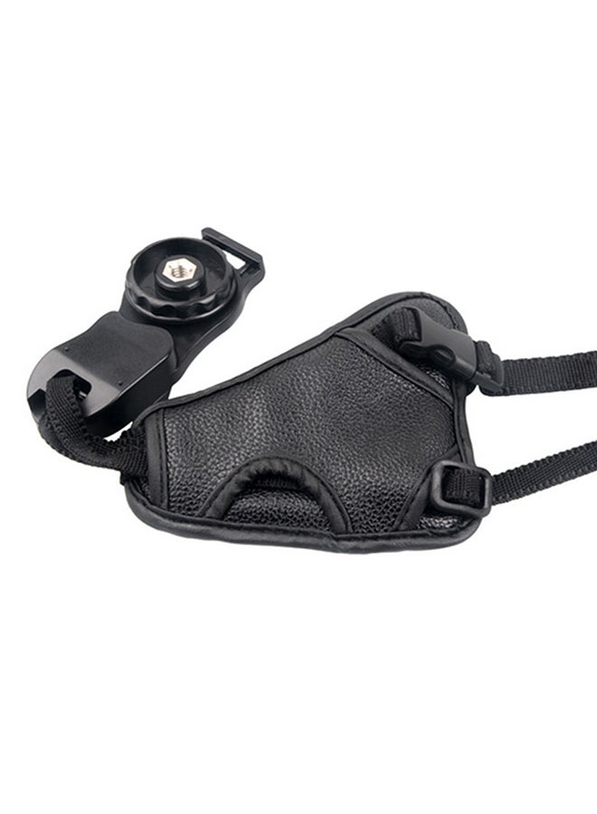 Hand Grip Wrist Strap For Nikon/Canon/Sony Camera Black  - Image 1