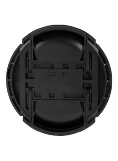 Generic Center Pinch Cap For Canon 67mm Lens Black  - Image 2