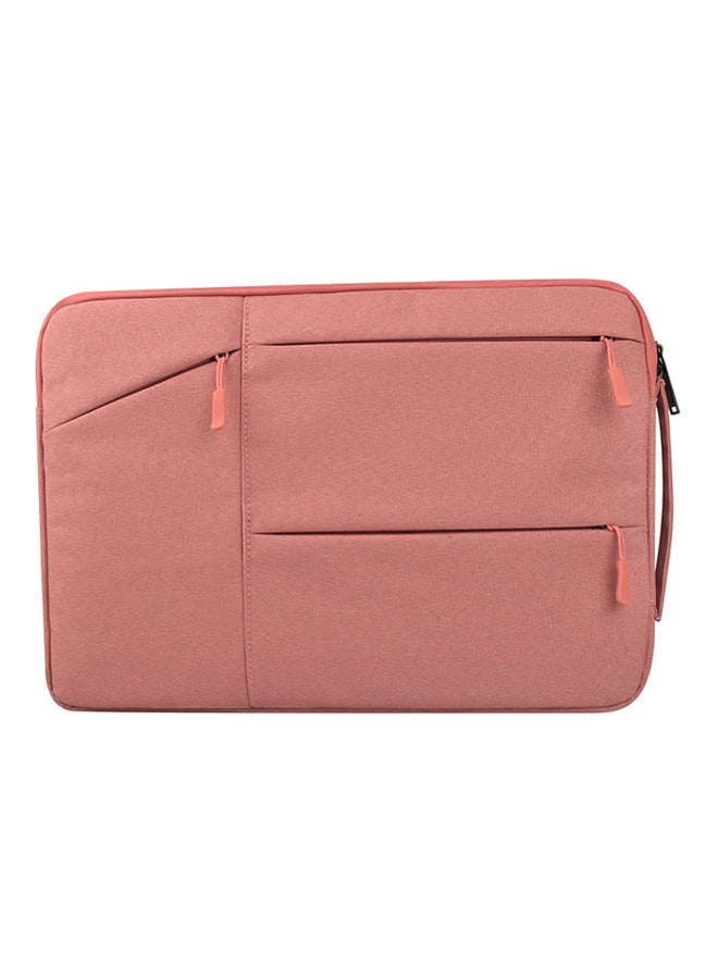 Vertical Laptop Sleeve For Macbook Peach 