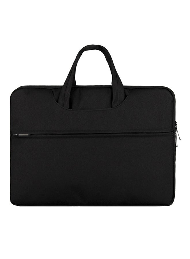 Polyester Laptop Sleeve With Handle Black
