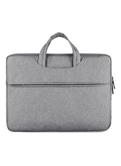Polyester Laptop Briefcase With Handle Silver