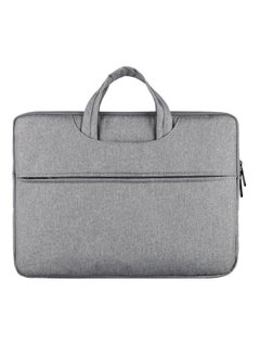 Polyester Laptop Briefcase With Handle Silver