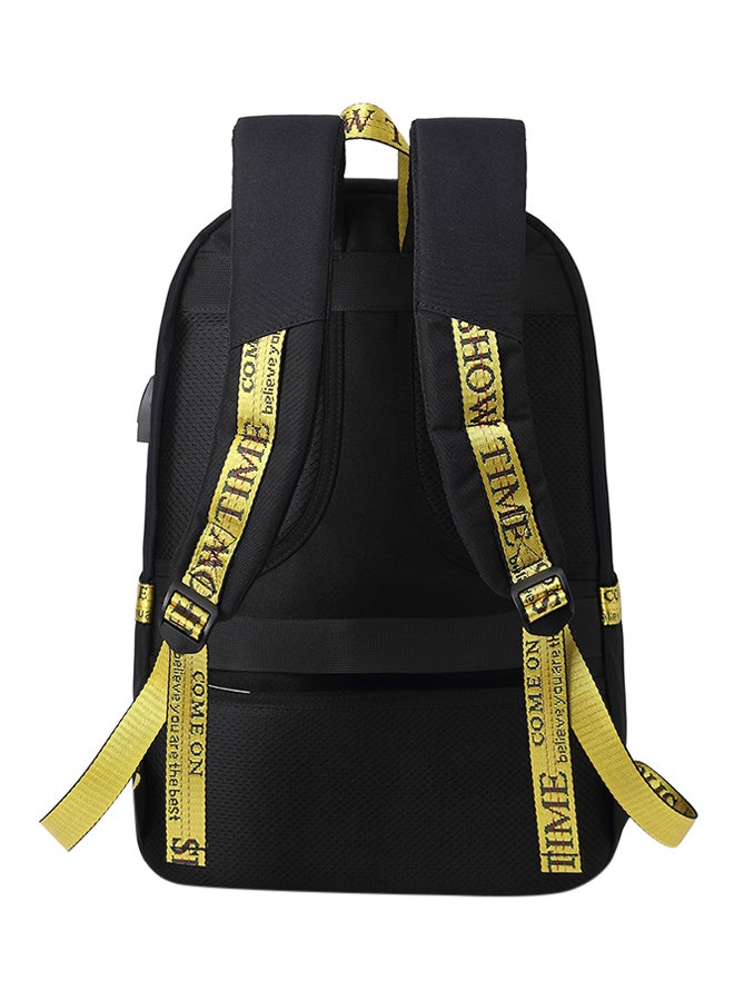 Lianz Polyester Daily Backpack Black - Image 2