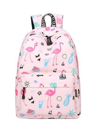 Lianz Backpack With Polyester Coating Pink - v1529408667/N15324683A_1