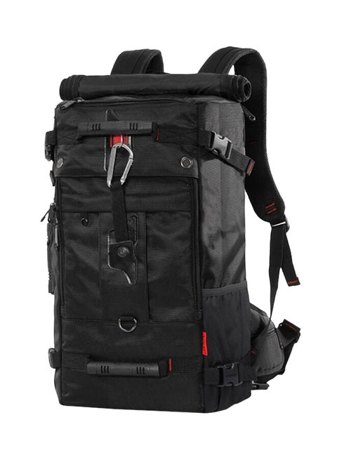Multifunction Waterproof Travel  Backpack Black