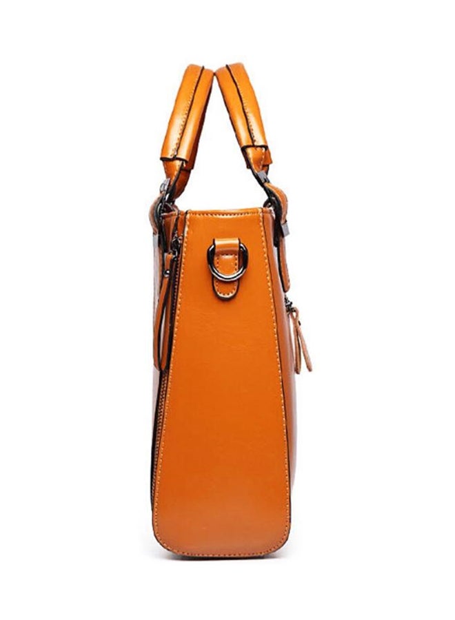 Customizable Strap Shoulder Bag Tan  - Image 4
