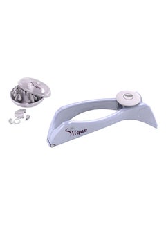 Hair Threader With Twisted Thread Loops White